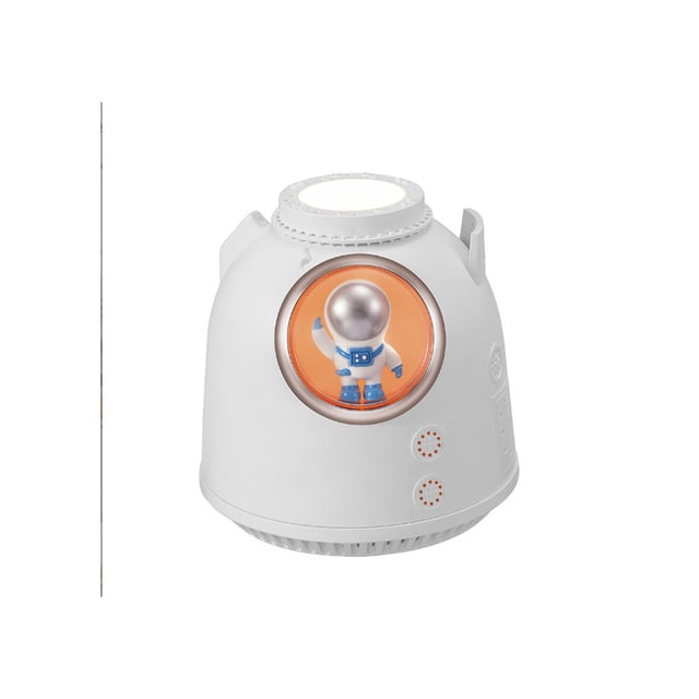 Kearding Humidificador de aire, difusor de luz nocturna de aromaterapia, niebla de agua de silicona, herramientas de humidificación para oficina Humidificadores Blanco Kearding HA066288-02