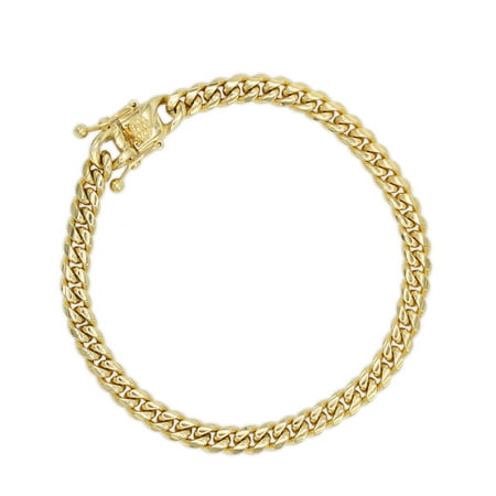 Jb Jewelry Nbsp Cuban Link Chain Bracelet 6mm 18k Gold Plated Jb Jewelry Nbsp Cuban Link Chain Bracelet 6mm 18k Gold Plated Stainless Steel Fashion