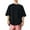 Black, variant on Mens T-Shirts Cotton Short Sleeve Solid Color Shirts Casual Loose Fit Soft T Shirt Summer Lightweight Basic Tees