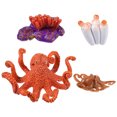 thumbnail image 1 of 1Set Simulation de Croissance Modèle de Poulpe Outil de Cognition pour la Science Maternelle, 1 of 7