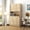 Walnut-1, variant on GAKMCIL 70.87" Kitchen Cabinet & Tall Wardrobe, with 6-Doors, 1-Open Shelves and 1-Drawer, Kitchen Fixtures, Easy Clean, Pantry Cabinets, Versatile Storage for Kitchen & Bedroom & Office, Walnut