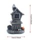 thumbnail image 4 of Injueey Estatua de resina, adorno de escritorio, suministros de vacaciones, regalo dulce multiusos embrujado, accesorios para el hogar, diseño Kits de decoración para fiestas, 4 of 6