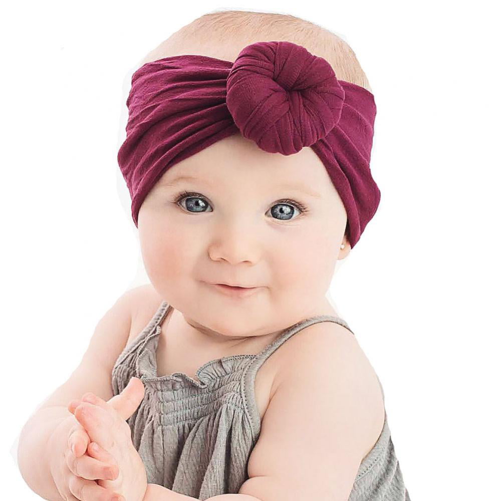 JLIKA Baby Girl Headbands Cotton Knotted Headband Headwrap Modern Turban  Fashion Head Band Wrap Rabbit Ear Bows for newborns infants toddlers - 10  Pack (Modern Designs Collection) 