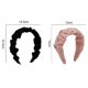 thumbnail image 2 of 2 diademas para mujer, diadema anudada, banda para el pelo de yoga, accesorios para el pelo para mujeres y niñas, 2 of 5
