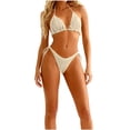 thumbnail image 3 of TaTaai Casual Fashion Strapped Bikini Set, Women’s Solid Color Style, Standard Thickness Feature, True-To-Size Fit, Ideal for Daily Home Leisure Beach Trips, Simple Care Routine Gift, 3 of 6