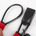 thumbnail image 2 of Cerradura Giratoria para Volante Coche Hebillas Seguridad Antirrobo () Roja, 2 of 6