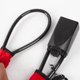 thumbnail image 2 of Cerradura Giratoria para Volante Coche Hebillas Seguridad Antirrobo () Roja, 2 of 6