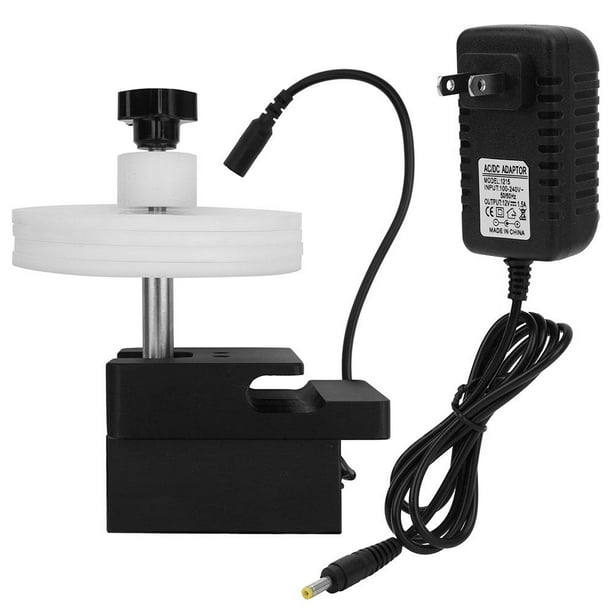 Nettoyeur à ultrasons Noref, réservoir de nettoyage à ultrasons, nettoyeur  de disque vinyle à ultrasons Machine de nettoyage de disque de puissance  réglable 100-240V prise US 