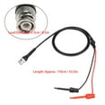 thumbnail image 4 of Coaxial Cable Bnc To Dual Testing Hook Dual Testing Hook Thread Connection For Oscilloscope With Bnc Interface., 4 of 8