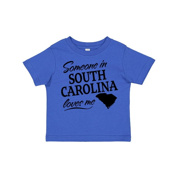 Inktastic Someone in South Carolina Loves Me Boys or Girls Toddler T-Shirt