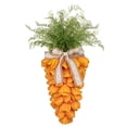 thumbnail image 2 of Wooowa Easter Carrot Bow Wreath, Spring Artificial Greenery Garland for Front Door, Wall, Window and Home Party Decor, 2 of 6