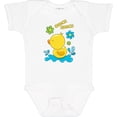 thumbnail image 3 of Inktastic Quack Quack Cute Duckling with Flowers Boys or Girls Baby Bodysuit, 3 of 5