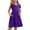 Purple, variant on TQWQT Girls Dresses Size 10-12 Short Sleeve A Line Sundress Size 10-12 Black Plain Tween Girls T-Shirt Dress Kids Crew Neck Cute Skater Dress Trendy Summer T-Shirt Dress with Pockets Black 100