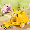 thumbnail image 3 of Esaierr Toddler Kids Mini Catapult Car Toys,Baby Boys Cartoon Animal Car Toys,3-6 Years Old Educational Toys,Inertia Boomerang Car,Parent-Child Interactive Toys, 3 of 5