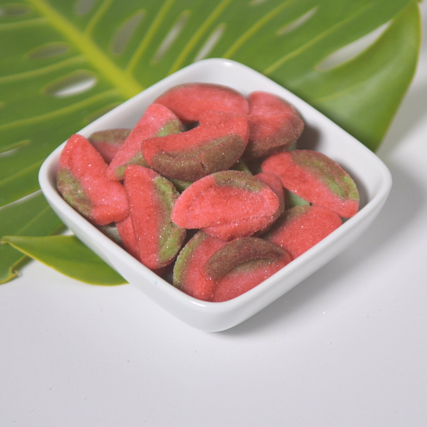 Enjoy Li Hing Jumbo Sour Watermelon (3 oz), Gummy Candy, Resealable Bag, Contains Phenylalanine