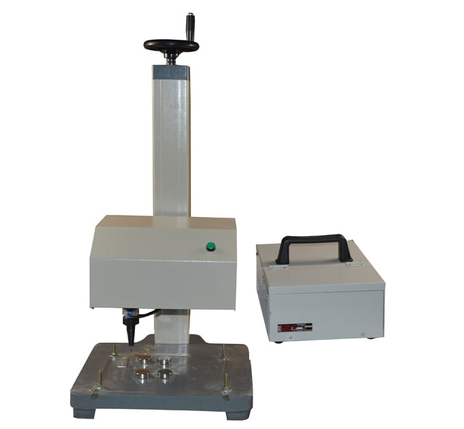 INTSUPERMAI 7" LCD Touch Screen Pneumatic Dot Peen Marking Machine and Rotation Axis Set