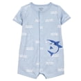thumbnail image 1 of Romper Carter's Child of Mine Para Bebé Niño 1 Pieza Estampado De Olas, 1 of 4