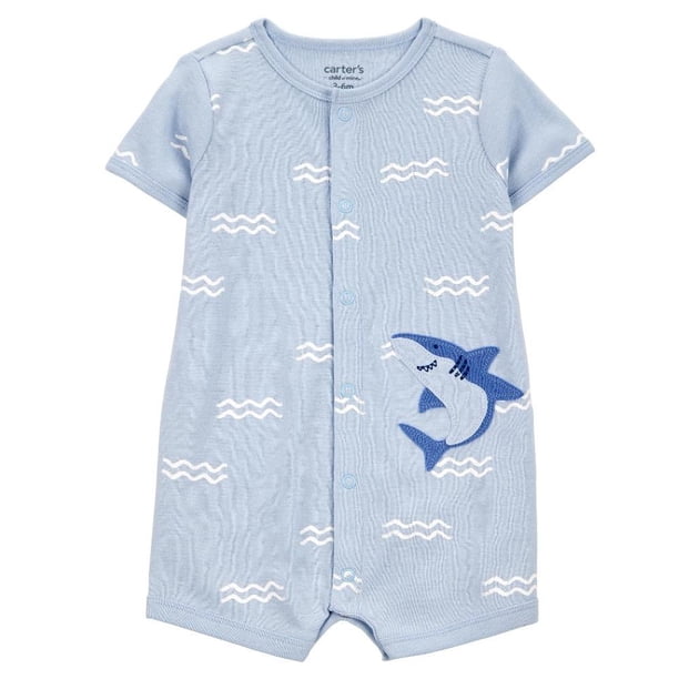 Romper Carter's Child of Mine Para Bebé Niño 1 Pieza Estampado De Olas