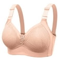 thumbnail image 1 of PEASKJP Women's Full Coverage Bras Adjustable Spaghetti Strap Sports Bra, Khaki 36/80, 1 of 2