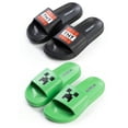 thumbnail image 1 of Minecraft Boys Multicoloured Sliders, 1 of 7