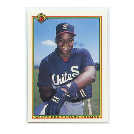 1990 Bowman #320 Frank Thomas Chicago White Sox Rookie (Frank Best Rookie Blue)