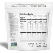ZYN 3-in-1 Benefits Turmeric Electrolytes Powder Hydration Packets with Vitamins, Zinc & Curcumin Variety, 8 Pack