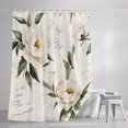 thumbnail image 3 of Vintage Floral Spring Shower Curtains for Bathroom, Farmhouse Botanical White Flowers Waterproof Fabric Shower Curtain, Decorative Bathroom Curtain for Bathtub, 66"x72" , No Hooks Included, 3 of 9