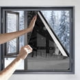 thumbnail image 4 of Reflective Privacy Window Film Heat Control Sun Blocking Mirror Tint for Sliding Glass Doors 40x200cm, 4 of 6