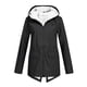 thumbnail image 1 of Chaquetas y abrigos casuales sin capucha de manga larga para mujer, chaqueta impermeable lisa, chaquetas para exteriores, impermeable con capucha, abrigo cortavientos para mujer, 1 of 6