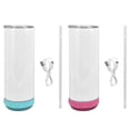 thumbnail image 3 of Bulk Pack 20oz Sublimation Bluetooth speaker tumbler. Music Tumblers W/ Lid, Speaker  Straw, 3 of 11