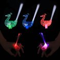 thumbnail image 3 of CIMAXIC Party 16pcs Optical Fiber Finger Light Colorful LED Light-up Rings Luminous Toy Party Supplies for Kids (Random Color),1.65"X2.44"X0.79", 3 of 5
