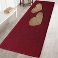 thumbnail image 2 of 3D Printed Thickened Flannel Area Rug Non Slip Backing Soft Floor Mat Home Decorative Pad B1 15.75X23.62 inches, 2 of 10