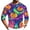 Multicolor_007, variant on Halloween Themed Shirts Men Casual Funny Pumpkin Print Relaxed 3/4sleeve Crew Neck T Shirts 2026 New Trendy Comfortable Vintage Lightweight Tops Purple Pink XXL