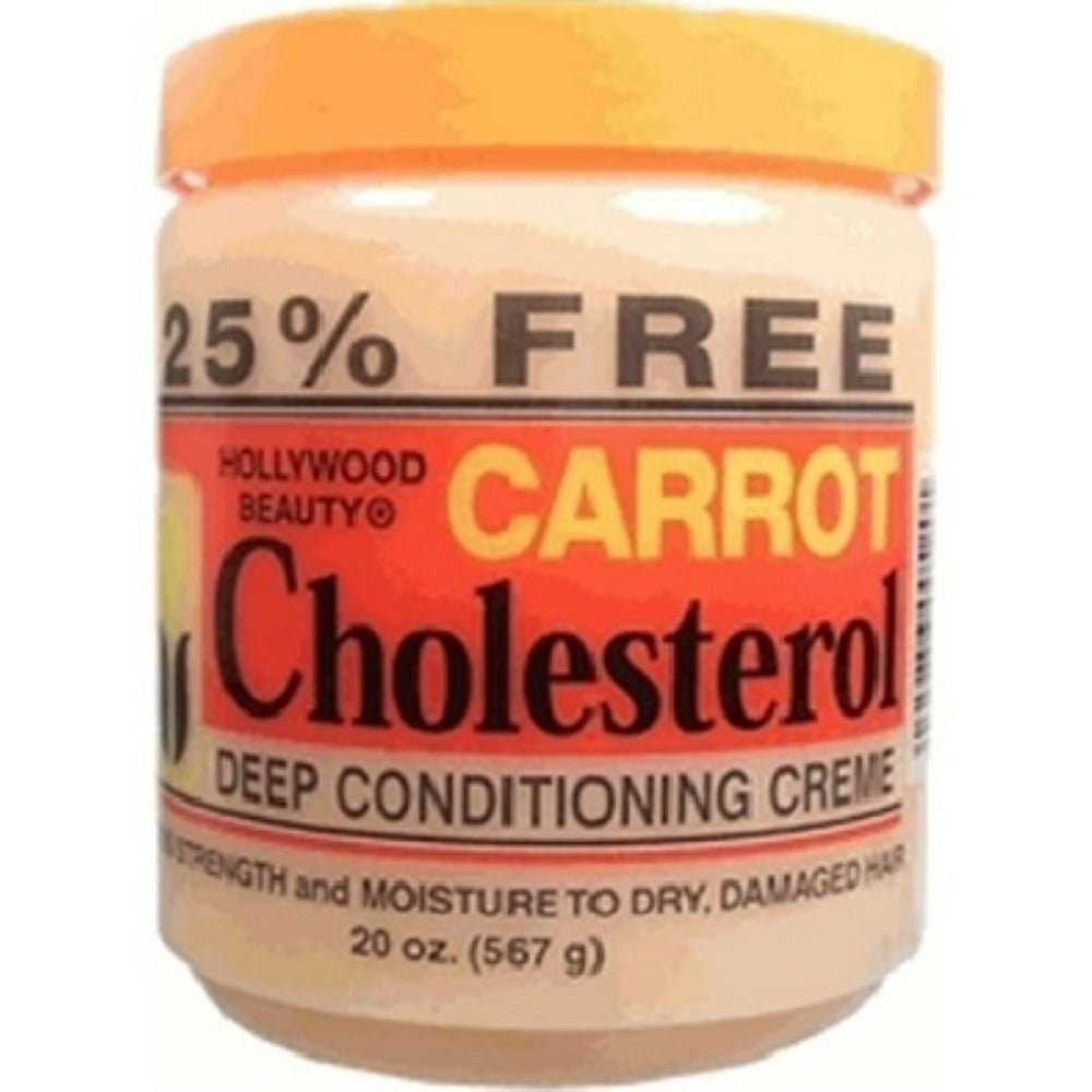 Hollywood Beauty Carrot Cholesterol Deep Conditioning Creme, 20 oz