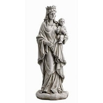 18.5" Mary Queen of Heaven with Child Garden Statue