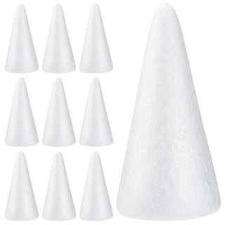 24pcs Cone Shape Foams foam cone tower polystyrene cones foam Cones for  Crafts