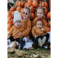 thumbnail image 2 of ZIYIXIN Halloween Toddler Baby Boys Girls Sweatshirt Pumpkin Print Sweater Long Sleeve Pullover Top, 2 of 10