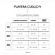 thumbnail image 5 of Playera Polo Cuello V LOVE MY FIT Tallas Extras Plus Unisex blanco XL, 5 of 6