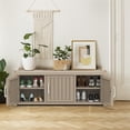 thumbnail image 2 of CRO Decor Resin Three-door Shoe Cabinet -Blank, 2 of 7