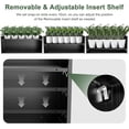 thumbnail image 4 of Large Black Metal Raised Garden Bed Planter Box – Rectangular, Weather-Resistant Steel, Bottomless for Drainage, Tool-No-cost Assembly, Indoor/Outdoor Use, Rust & UV Protected, Removable,No Base, 4 of 5