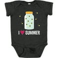 thumbnail image 3 of Inktastic I Love Summer Cute Fireflies Boys or Girls Baby Bodysuit, 3 of 5