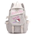 thumbnail image 1 of Sanrio New Hellokitty Heat Transfer Patch Printed Backpack Cute Cartoon Student Schoolbag Computer Canvas Backpack Jiayi, 1 of 5