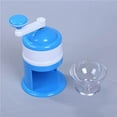 thumbnail image 3 of Manual Ice Crusher Kids Household Block Smoothie Making Machine with Measuring Cup Children Stainless Steel Shaver DIY Party, 3 of 9