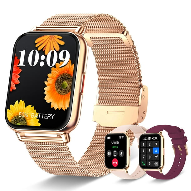 Reloj inteligente Iaret Smart Watch de 1,85 pulgadas para mujer con 100 modos deportivos