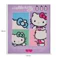 thumbnail image 2 of Cobertor Frazada Sanrio Hello Kitty Lila 127 cm x 152 cm, 2 of 4