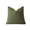Army Green, variant on Cinvoph Solid Velvet Throw Pillow Covers Soft Decorative Couch Pillow Cases For Living Room Bedroom Sofa Bed Home Decor 18" White
