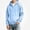 Light Blue, variant on HAOTAGS Kids Hooded Sweatshirt (4-15) Long Sleeve Hoodie With Pocket Warm Zipper Jacket Navy Size 8