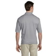 thumbnail image 3 of Jerzees 5.6 oz., 50/50 Jersey Pocket Polo with SpotShield, Large, OXFORD, 3 of 4