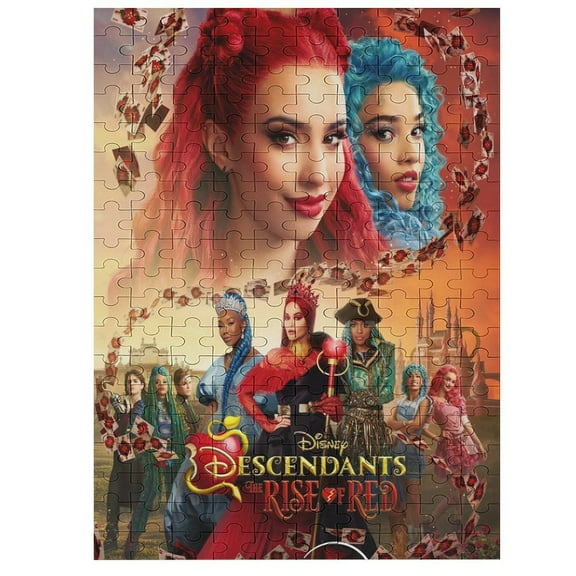 Descendants the Rise of Red Jigsaw Puzzle 35/70/120/200/300/500/1000 Piece Gift