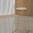 thumbnail image 4 of Tabouret en métal avec siège en PU, 4 of 5
